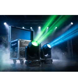 Tiger 9R 260W Beam Moving Head 2pcs in Flightcase TILBUD NU