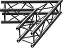 Alutruss, P30-C20 Truss 2-way corner 60º Black