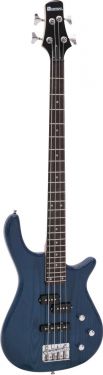 Dimavery SB-321 Electric Bass, blue hi-gloss