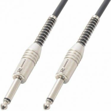 CX120-1 Guitar Kabel 6.3 Mono - 6.3 Mono 1.5m Sort