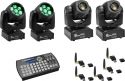 Diverse, Eurolite Set 2x LED TMH-W63 + 2x LED TMH-S30 + USB QuickDMX + Easy Show