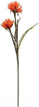 Europalms Dahlia (EVA), artificial plant, orange, 100cm