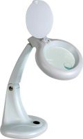 Velleman - Bord-luplampe - 12W, 3+12 dioptri, HVID Velleman - Bord-luplampe - 12W, 3+12 dioptri, HVID