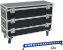 Sortiment, Eurolite Set 12x LED IP T-Bar 16 QCL Bar + Case with wheels