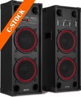 SPK-210 PA Active Speaker Set 2 x 10” BT "C-STOCK"