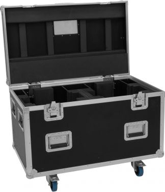 Roadinger Flightcase Highline 2x DMH-380 with wheels