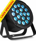 Diskolys & Lyseffekter, SlimPAR45 18x 3W 3-i-1 RGB LED DMX