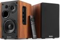 KS01 Active Bookshelf Speaker Set 80W Wood