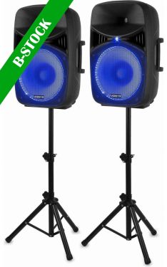 VPS152A Plug & Play 1000W Speaker Set with Stands "B-STOCK"