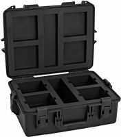 Roadinger Plastic Case for 4x AKKU UP-4 QCL Spot QuickDMX MK2