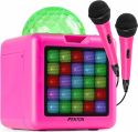 KAR15P Karaoke Speaker with 2 microphones Pink