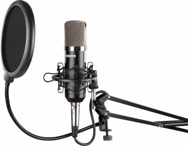 CMS400 Studio Set / Condenser Microphone with Stand and Pop Filter