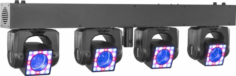 ShowBar GO Shine with 4 Moving Heads
