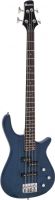 Dimavery SB-321 Electric Bass, blue hi-gloss