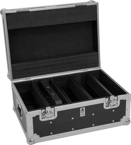 Roadinger Flightcase 4x IP PIX Strobe RGB CW+WW