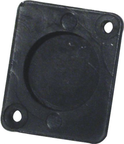 Eurolite Universal XLR Blanking Plate, black plast