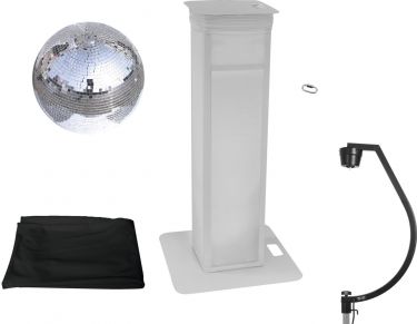 Eurolite Set Mirror ball 50cm with stage stand variable + Cover black