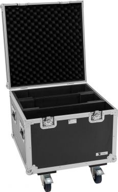 Roadinger Flightcase PRO 2x IP Mega SWING with wheels