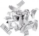 TCM FX Metallic Confetti rectangular 55x18mm, silver, laser effect, 1kg TCM FX Metallic Confetti rectangular 55x18mm, silver, laser effect, 1kg