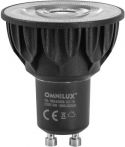 Diverse, Omnilux GU-10 230V COB 5W LED 1800-3000K dim2warm