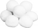 Udsmykning & Dekorationer, Europalms Snowballs, 7,5cm, 10x