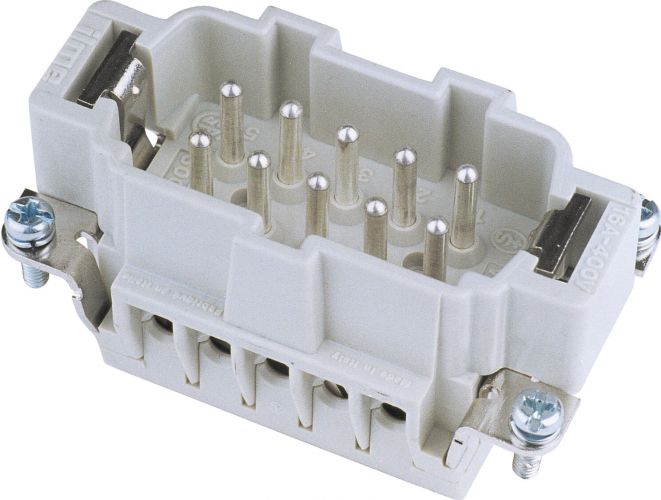 ILME Plug Insert 10-pin 16A, screw terminal