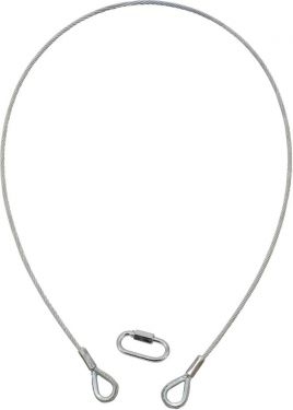 Eurolite Safety Bond A 4x1000mm up to 15kg silver