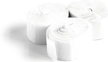 TCM FX Slowfall Streamers 10mx1.5cm, white, 32x