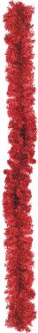 Europalms Noble pine garland, red, 270cm