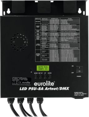 Eurolite LED PSU-8A Artnet/DMX