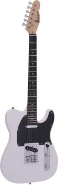 Dimavery TL-401 Electric Guitar, white