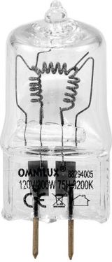 Omnilux 120V/300W GX-6.35 75h 3200K
