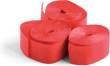 TCM FX Slowfall Streamers 10mx1.5cm, red, 32x