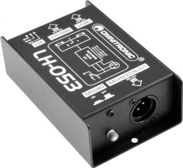 Omnitronic LH-053 DI Box passive