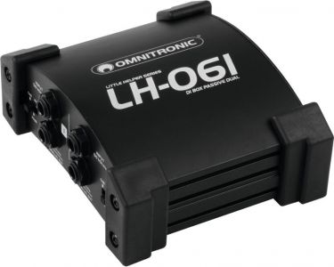 Omnitronic LH-061 PRO Dual DI Box passive