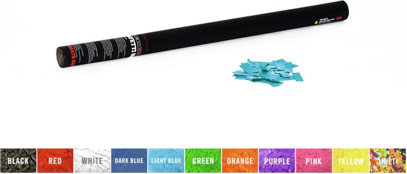 TCM FX Handheld Confetti Cannon 80cm, light blue