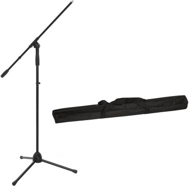 Omnitronic Set Microphone Tripod MS-2A with Boom bk + Bag