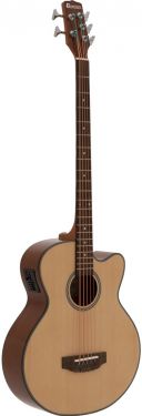 Dimavery AB-455 Acoustic Bass, 5-string, nature