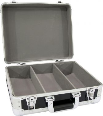 Roadinger CD Case ALU digital booking rounded black