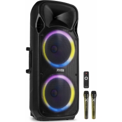 FT212LED MK2 Portable Sound System 2x 12" 1400W TILBUD NU