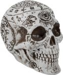 Udsmykning & Dekorationer, Halloween Dekoration, Mystisk kranium, 12x10x18cm