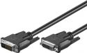 DVI forlængerkabel - DVI-D han til DVI-D hun (3m) DVI forlængerkabel - DVI-D han til DVI-D hun (3m)