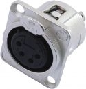 Diverse, NEUTRIK XLR Mounting Socket 4-pin NC4FDL-1