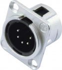 Diverse, NEUTRIK XLR mounting plug 5pin NC5MDL-1
