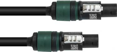 PSSO Speaker cable Speakon 4x2.5 0.5m bk