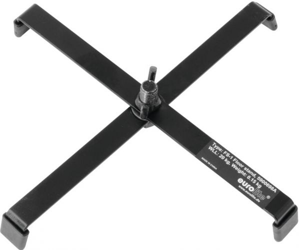Eurolite FS-1 Floorstand, steel, black