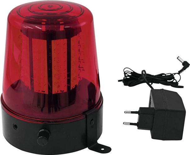 Eurolite LED Police Light 108 LEDs red classic