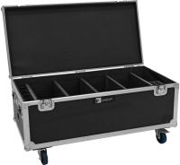 Roadinger Flightcase 4x AKKU Multiflood IP 18x10W RGBW Wash CRMX with charging function