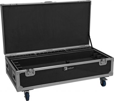 Roadinger Flightcase 8x AKKU IP Pixel Tube 360° PRO CRMX with charging function and wheels