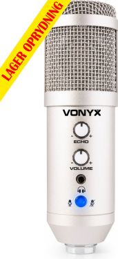 CMS320S Studio Mikrofonsett USB Titanium med Ekko